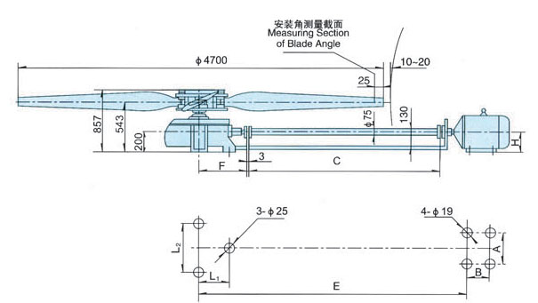 冷卻塔風(fēng)機(jī)結(jié)構(gòu)